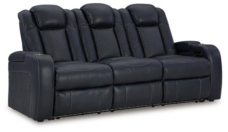 Fyne-Dyme Sapphire Power Reclining Sofa and Power Recliner - Ornate Home