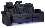 Fyne-Dyme Sapphire Power Reclining Sofa and Power Recliner - Ornate Home