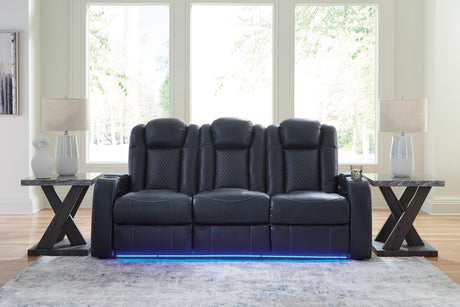 Fyne-Dyme Sapphire Power Reclining Sofa and Power Recliner - Ornate Home