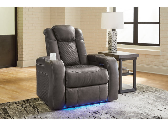 Fyne-Dyme Shadow Power Recliner - Ornate Home