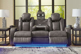 Fyne-Dyme Shadow Power Reclining Sofa (Online Special Price) - Ornate Home
