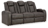 Fyne-Dyme Shadow Power Reclining Sofa and Power Recliner (Online Special Price) - Ornate Home