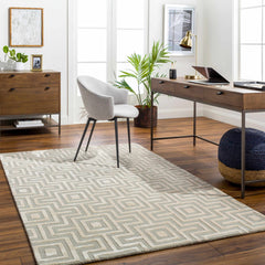 Fynn Beige Area Rug - Clearance - Ornate Home