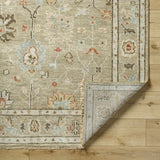 Gammad Hand Knotted Wool Area Rug - Clearance