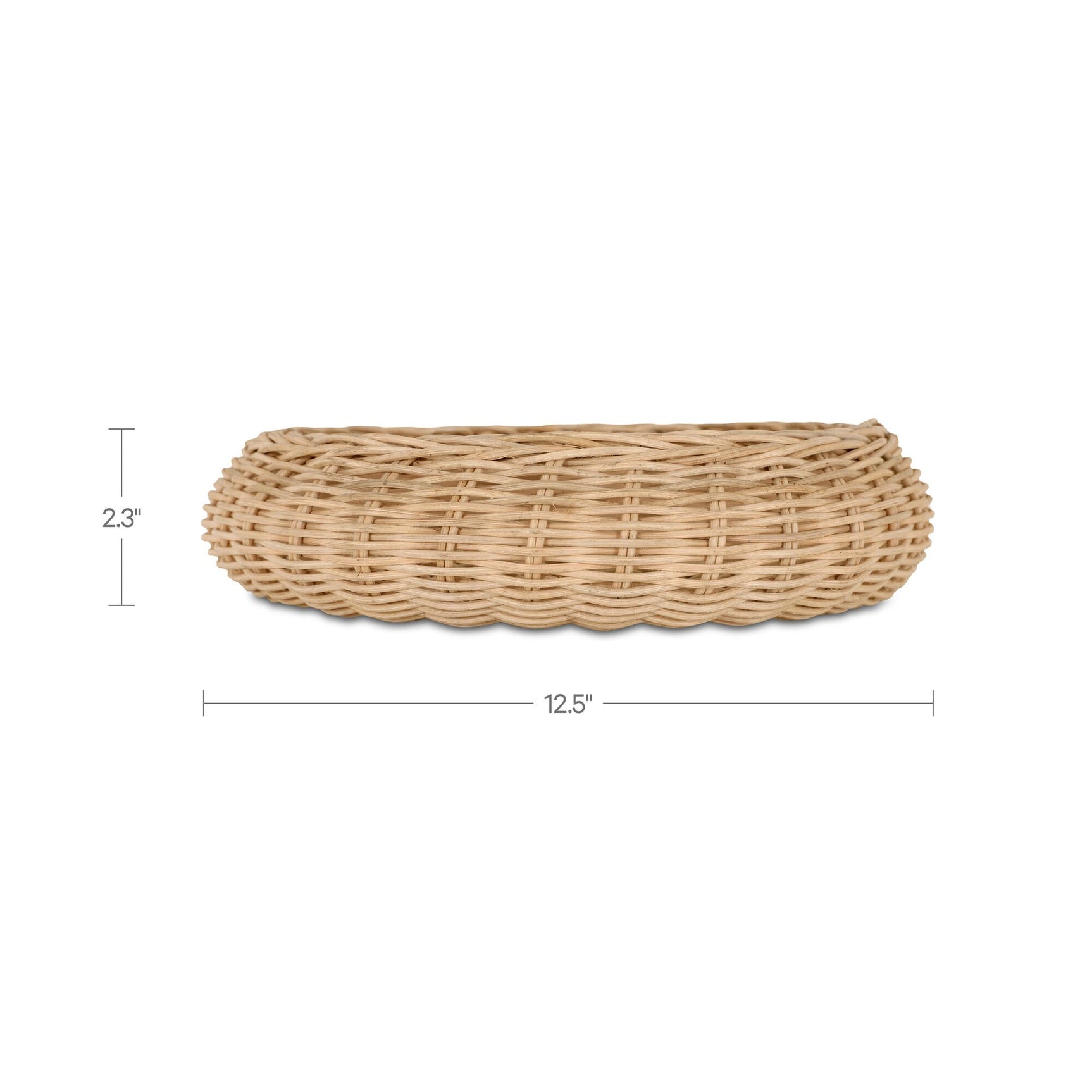 Harding Natural Wicker Bowl
