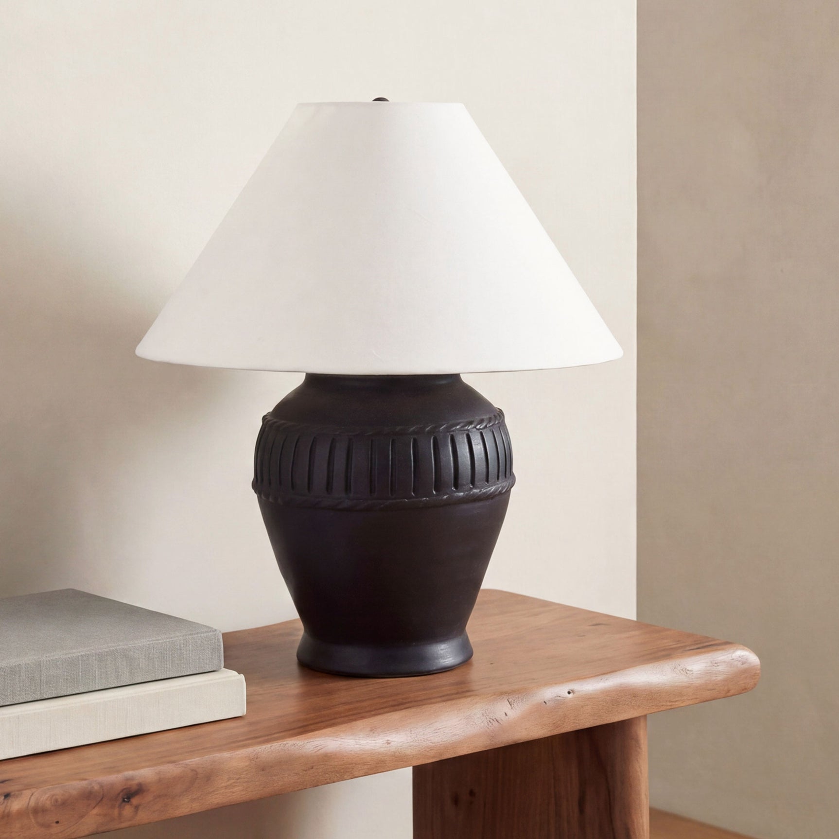 Madeira Black Table Lamp