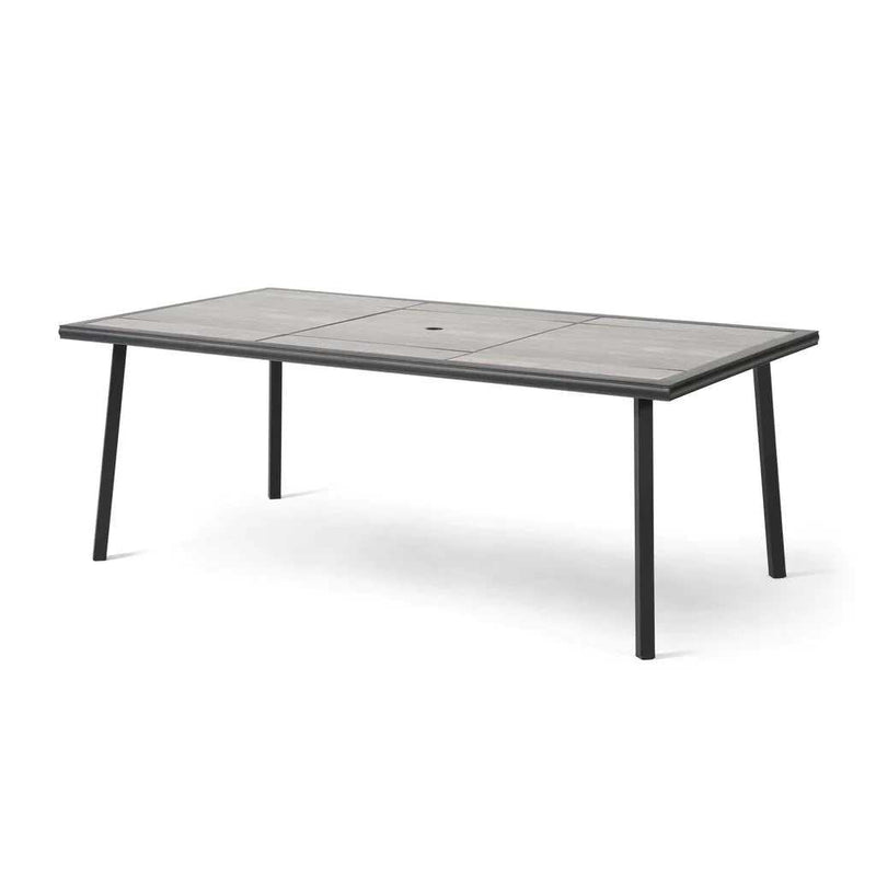 Sintra Black & Gray Outdoor Dining Table - Ornate Home