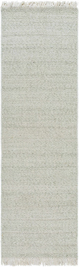 Sorell Sage Textured Weave Cottage Farmhouse Wool Handmade Area Rug - Clearance