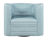 GT Swivel Aqua Accent Chair - Ornate Home