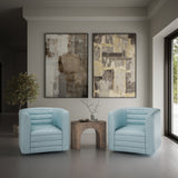 GT Swivel Aqua Accent Chair - Ornate Home