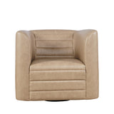 GT Swivel Sand Accent Chair - Ornate Home