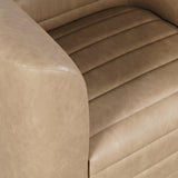 GT Swivel Sand Accent Chair - Ornate Home