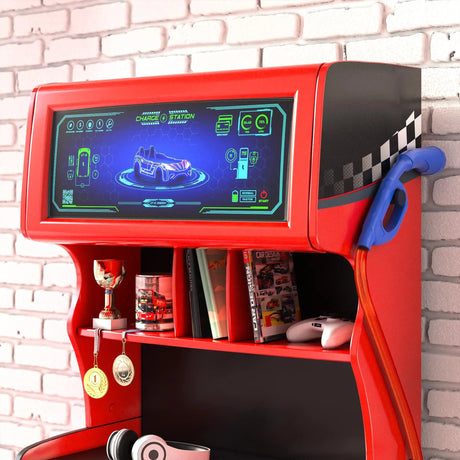 GTS EV 3 Drawer Chest with Cabinet, Charging Station Theme - Ornate Home