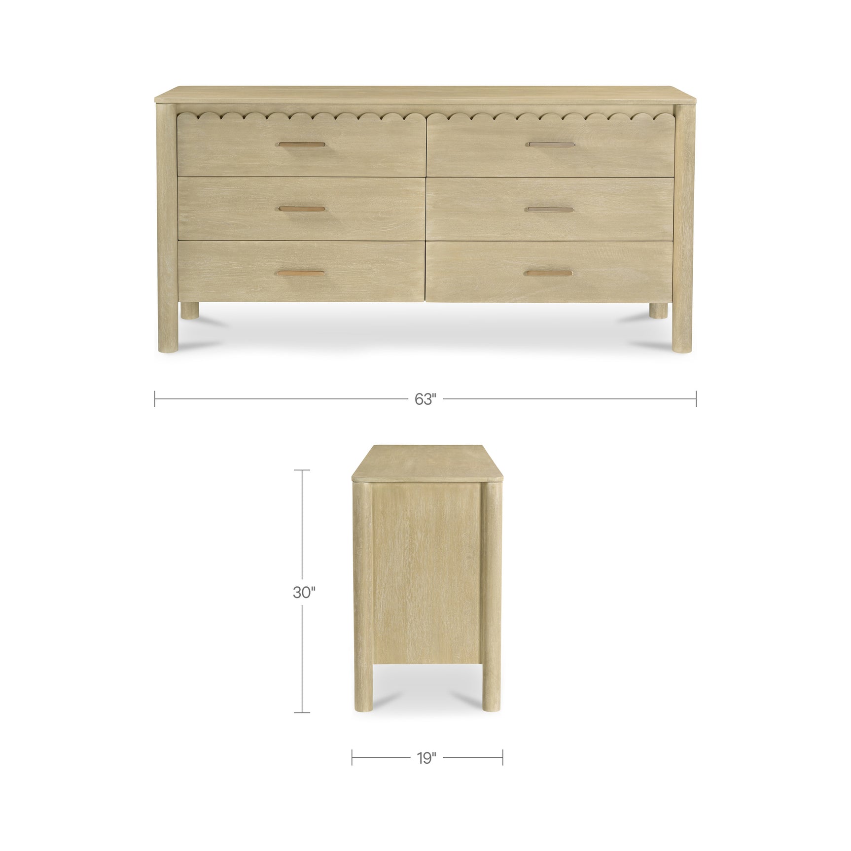 Wiley Natural Dresser