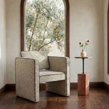 Caro Rosso Alicante Marble Side Table