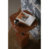 Caro Rosso Alicante Marble Side Table