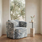 Caro Travertine Side Table