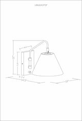 Gabas Gold Iron Rattan Wall Sconces - Ornate Home