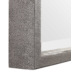 Gabelle Metallic Silver Mirror - Ornate Home