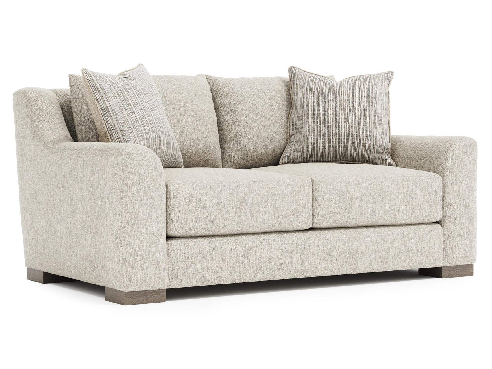 Gabi Beige/Tan Fabric Loveseat - Ornate Home