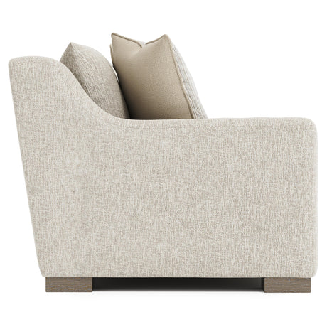Gabi Beige/Tan Fabric Loveseat - Ornate Home