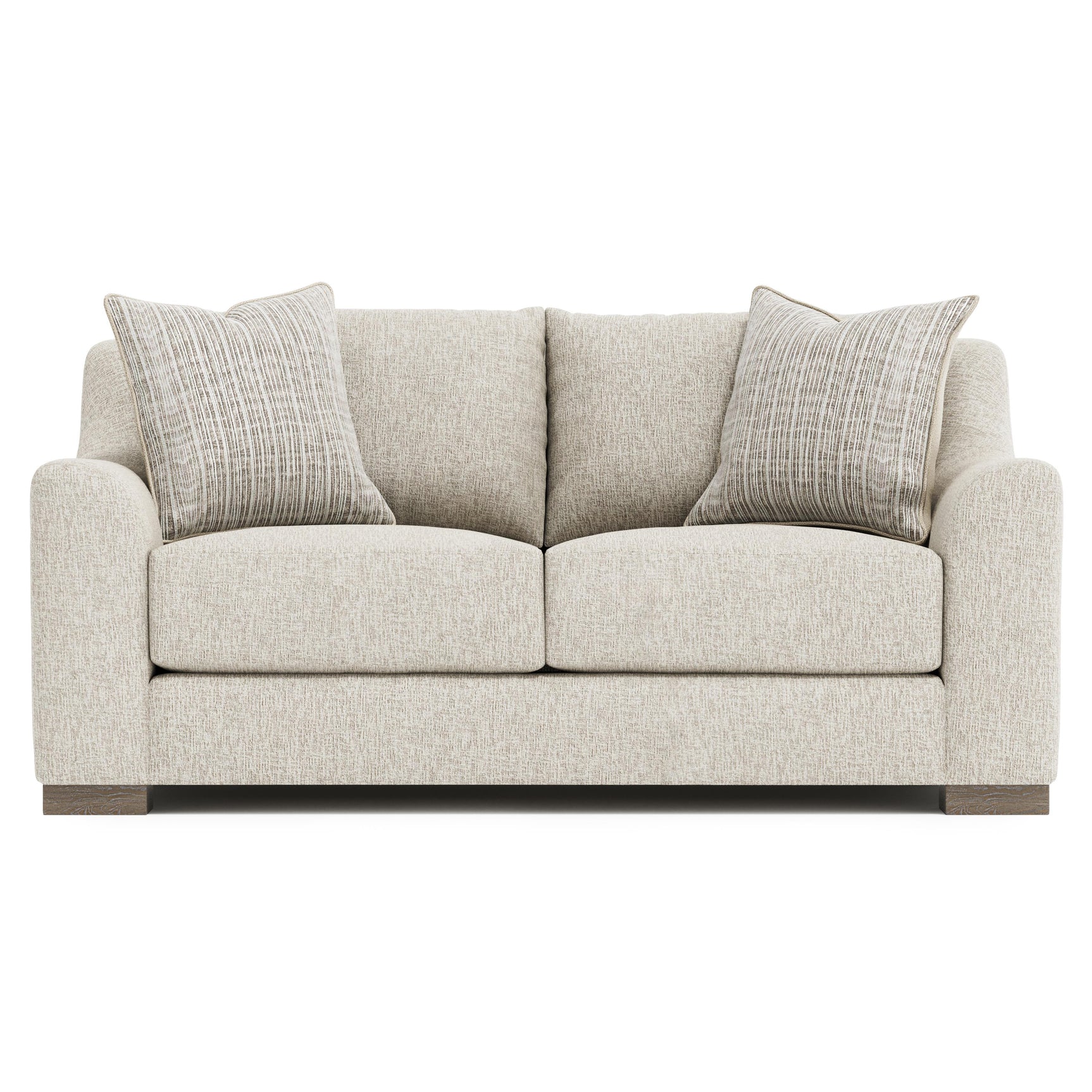 Gabi Beige/Tan Fabric Loveseat - Ornate Home