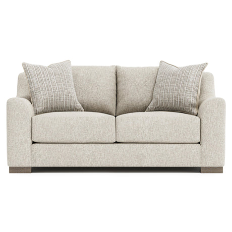 Gabi Beige/Tan Fabric Loveseat - Ornate Home