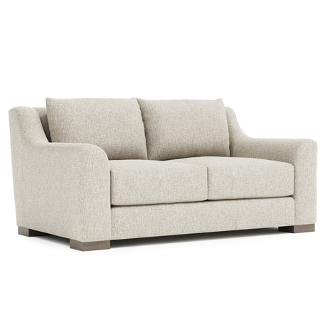 Gabi Beige/Tan Fabric Loveseat - Ornate Home