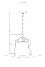 Gabi Ceiling Light - Clearance - Ornate Home