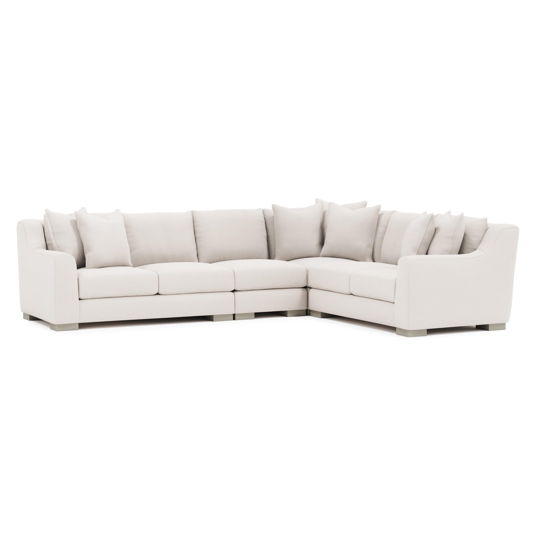 Gabi Ivory Sectional - Ornate Home