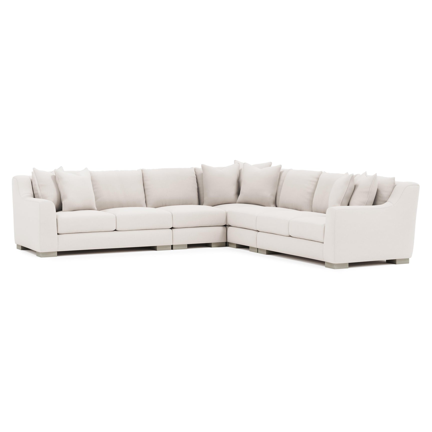 Gabi Ivory Sectional - Ornate Home