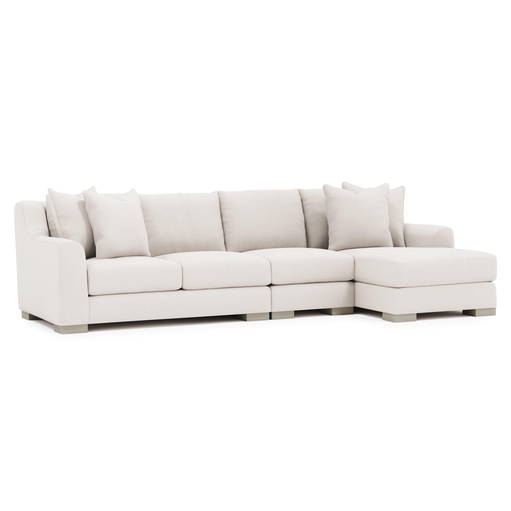 Gabi Ivory Sectional - Ornate Home