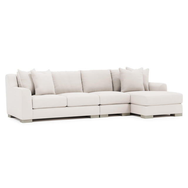 Gabi Ivory Sectional - Ornate Home