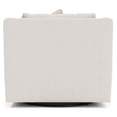 Gabi Ivory Swivel Chair - Ornate Home