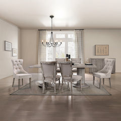 Gabrian Side Chair (Set of 2) in Reclaimed Gray 60172 - Ornate Home