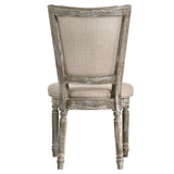 Gabrian Side Chair (Set of 2) in Reclaimed Gray 60172 - Ornate Home