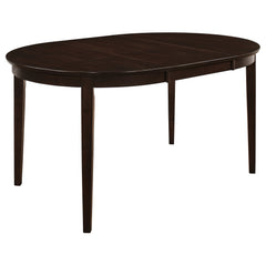 Gabriel Cappuccino 5-piece Extension Leaf Dining Table Set - Ornate Home