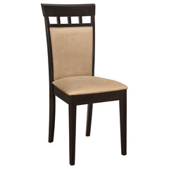 Gabriel Cappuccino 5-piece Extension Leaf Dining Table Set - Ornate Home