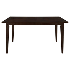 Gabriel Cappuccino 5-piece Rectangular 59-inch Dining Set - Ornate Home