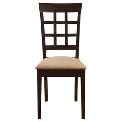 Gabriel Cappuccino 7-piece Extension Leaf Dining Table Set - Ornate Home