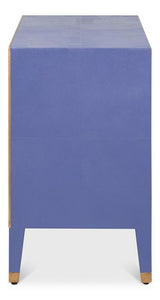 Gabriella Blue Nightstand - Ornate Home