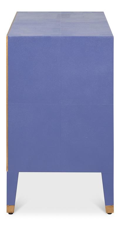 Gabriella Blue Nightstand - Ornate Home