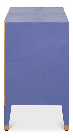 Gabriella Blue Nightstand - Ornate Home