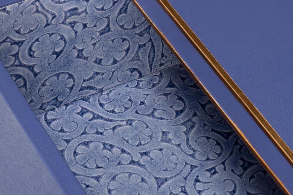 Gabriella Blue Nightstand - Ornate Home