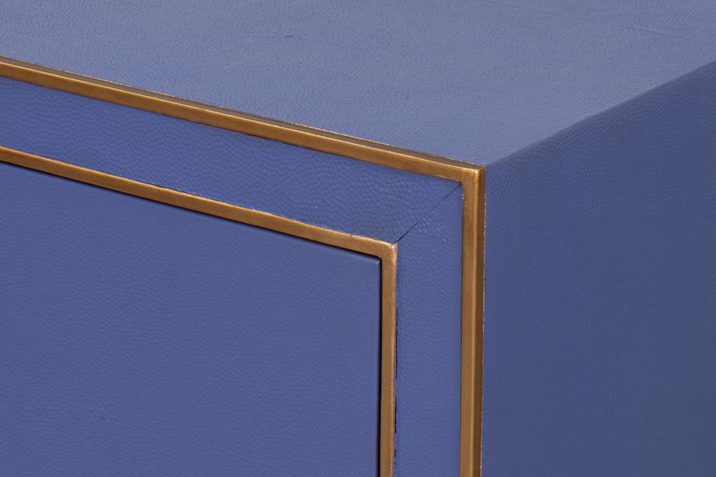 Gabriella Blue Nightstand - Ornate Home