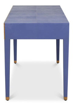 Gabriella Blue Shagreen Desk/Table - Ornate Home