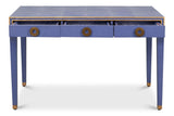 Gabriella Blue Shagreen Desk/Table - Ornate Home