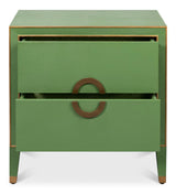 Gabriella Green Nightstand - Ornate Home