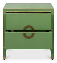 Gabriella Green Nightstand - Ornate Home