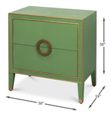 Gabriella Green Nightstand - Ornate Home